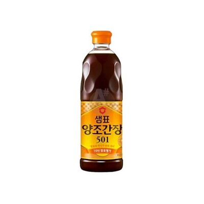 [패션플러스][케이티알파쇼핑]샘표식품 양조간장 501 860ml 해산물요리 간장(718309_6482982)