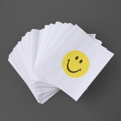 [패션플러스][케이티알파쇼핑]봉투 스마일 로고 페이퍼백 90p세트 선물포장 구디백(718337_5018492)