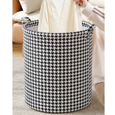 [패션플러스][케이티알파쇼핑]방수 빨래통 폴딩 데일리 체크 대형 추천 다용도 바구[YYH-WCODE](719188_5093969)