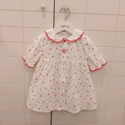 [패션플러스][아가방]NC청주점 26년여름신상 샤샤 플라워 7부 오픈 OP  01T324002 ECJ(721799_01T324002)