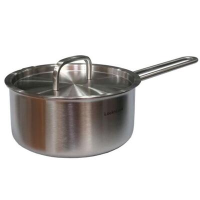 [패션플러스][땡꼬닷컴]락앤락 인덕션 냄비 라면 스텐 냄비 편수 3중 16cm (38129342)(724810_38129342)