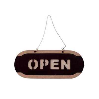 [패션플러스][럭키투데이]아트 양면사용 OPEN/CLOSED 표지판 (대) 280x115x10 (40917862)(725495_40917862)