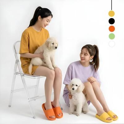 [패션플러스][에스케이씨로직스]남여공용 거실 층간소음방지 발편한 푹신 논슬립 여름 실내화 룸슈즈 (46167612)(726485_46167612)