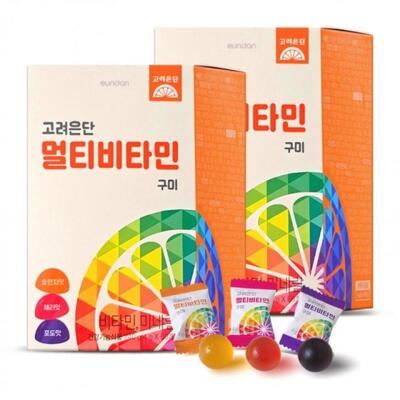 [패션플러스][주식회사비바데이]DE 고려은단 멀티비타민 구미 60구미 2개 (쿠팡판매X) (52338798)(729876_52338798)
