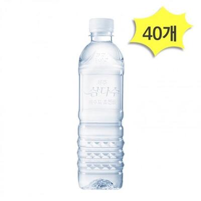 [패션플러스][주식회사비바데이]DI 제주 삼다수 무라벨 500ml X 40개 생수 광동제약 마시는물 (52498135)(729876_52498135)