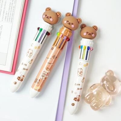 [패션플러스][뽀너스]큰머리곰 10색 볼펜 (11497945)(730664_11497945)