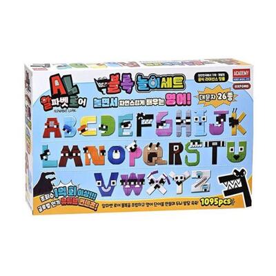 [패션플러스][신우기업]옥스포드블럭 알파벳로어 블록놀이세트 1095PCS (34759591)(731029_34759591)