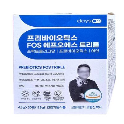 [패션플러스][데이즈온]데이즈온 오한진 프리바이오틱스 FOS 트리플 1박스x30포 1개월분 x3SET(SH) (46611074)(731823_46611074)