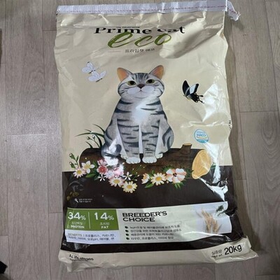 [패션플러스][케이티알파쇼핑][웰빙창고] 뉴트리나 프라임캣에코 20kg 대용량 고양이사료.(736383_5974306)