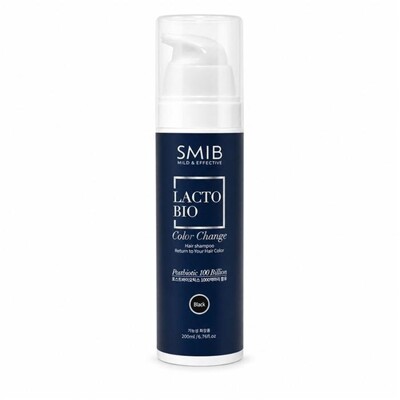 [패션플러스][케이티알파쇼핑]스미브 락토바이오 염색샴푸 블랙 200ml 1개(736383_9305682)
