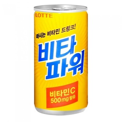 [패션플러스][케이티알파쇼핑][롯데칠성음료] 비타파워 180ml x 30캔.(743082_4551624)