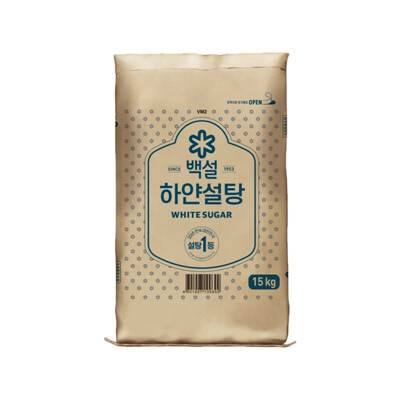 [패션플러스][CJ제일제당][CJ]백설 하얀설탕 15kg x1개.(743789_5505144)