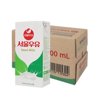 [패션플러스][케이티알파쇼핑]서울우유 멸균우유 1000ml x 10입 (1box).(743842_5737262)