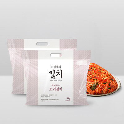 [패션플러스][피코크]조선호텔 특제육수 포기김치 8kg (4kg+4kg).(744288_777681)