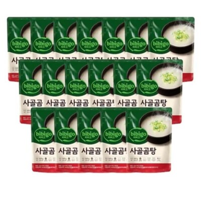 [패션플러스][케이티알파쇼핑][CJ] 비비고 사골곰탕 500G X 18개(1BOX).(744466_5965043)