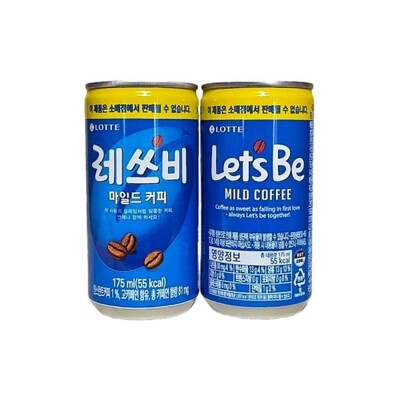 [패션플러스][케이티알파쇼핑]레쓰비 마일드 업소용 캔커피 미니캔 175ml x 60개 /s.(744558_7257096)