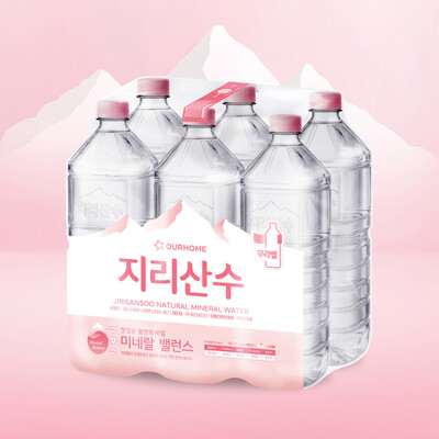 [패션플러스][아워홈]아워홈 지리산수 2Lx30개 블루 무라벨 생수 샘물..(749602_6181866)