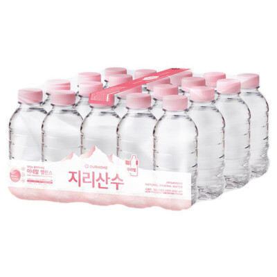 [패션플러스][아워홈]아워홈 지리산수 330mlx60개 핑크 미니 생수 샘물.(749602_6373159)