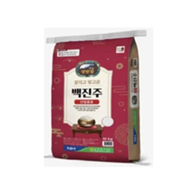 [패션플러스][케이티알파쇼핑]25년산 햅쌀 안동 백진주쌀 10kg X 2 (상등급/당일도정)_6911084(771335_6911084)