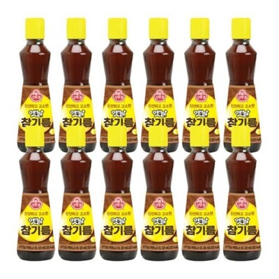 [패션플러스][케이티알파쇼핑]오뚜기 옛날 참기름 320ml, 12개_6446175.(771616_6446175)