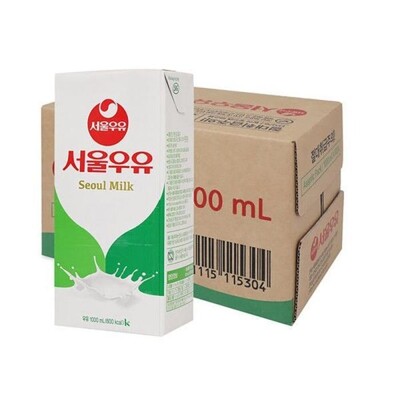[패션플러스][케이티알파쇼핑][서울우유 ] 서울멸균우유 1000ml x 10입 (1박스)..(773213_5812915)