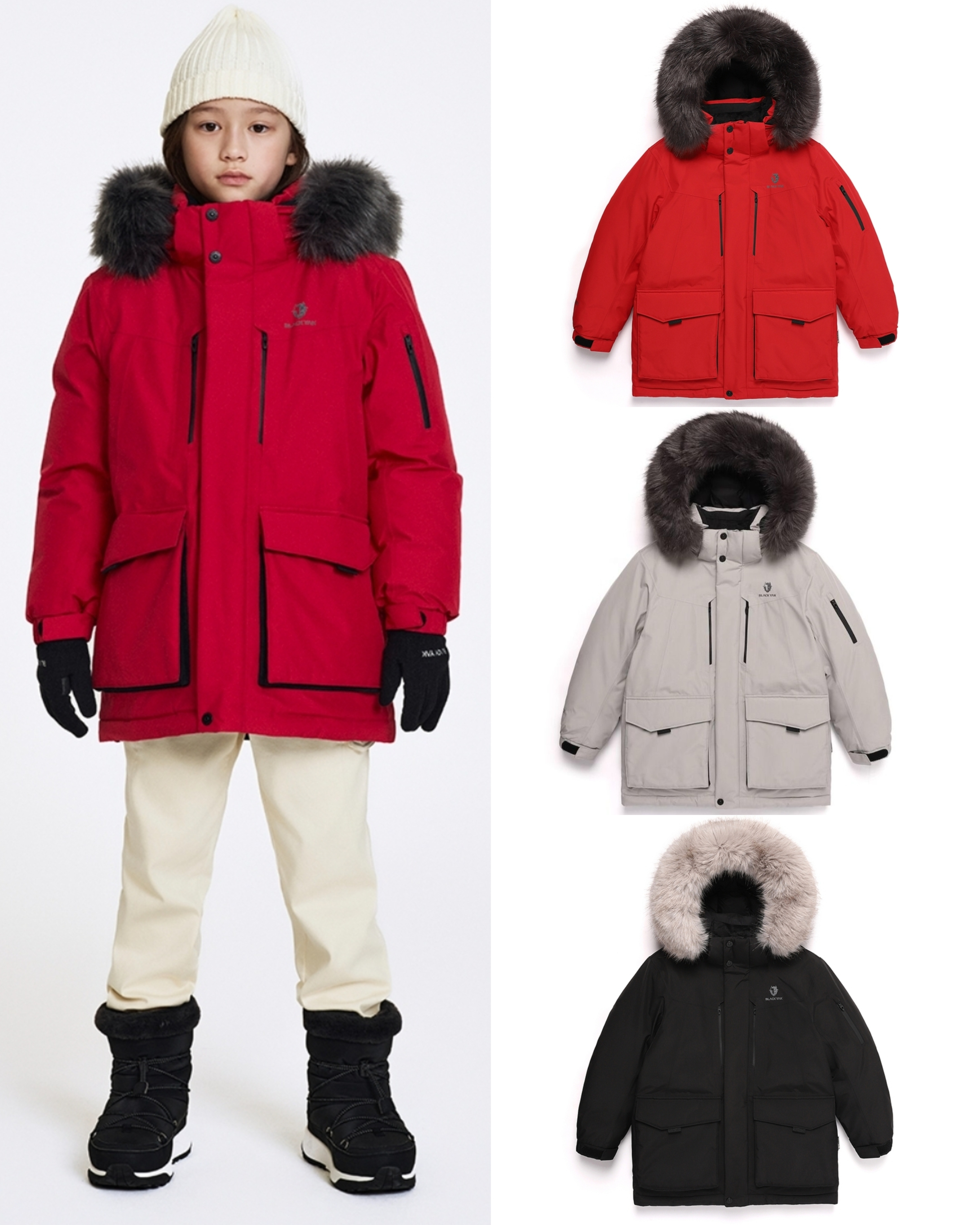 모다인천]아동용 고어텍스구스다운 점퍼 알라야GTX다운자켓