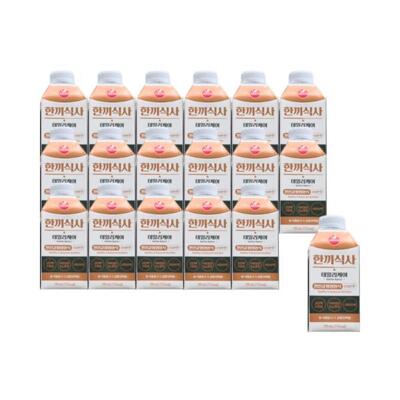 [패션플러스][서울우유]서울우유 한끼식사 구수한맛 190ml x18개 고단백 고칼슘 식이섬유 저당 (51721227)(732358_51721227)