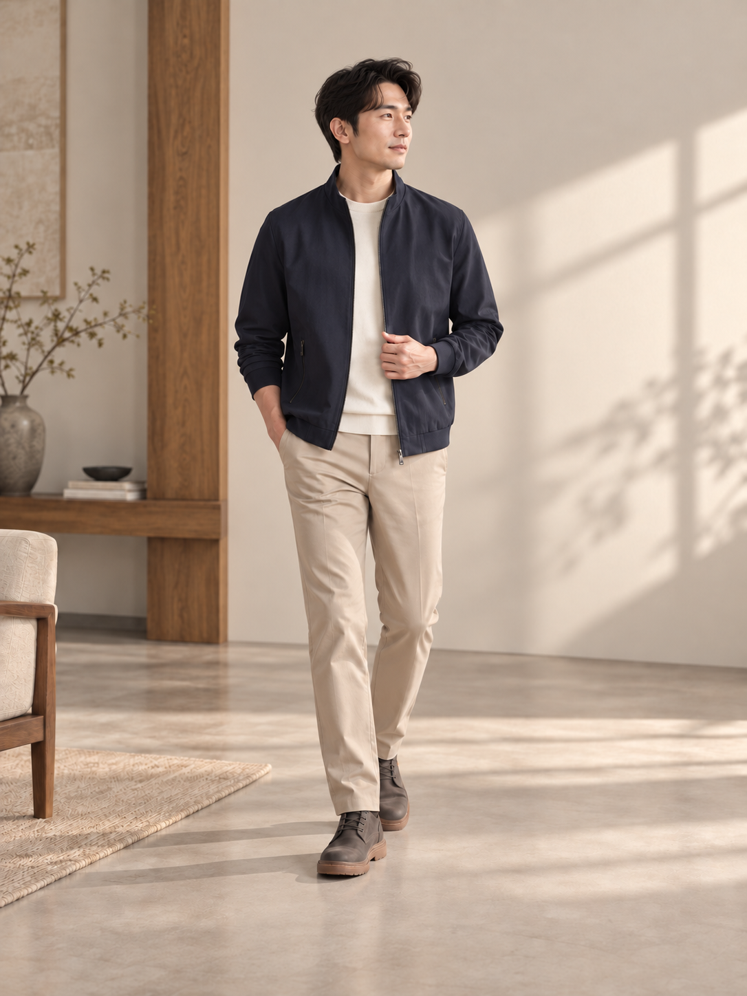 LIGHT OUTER & PANTS 화보