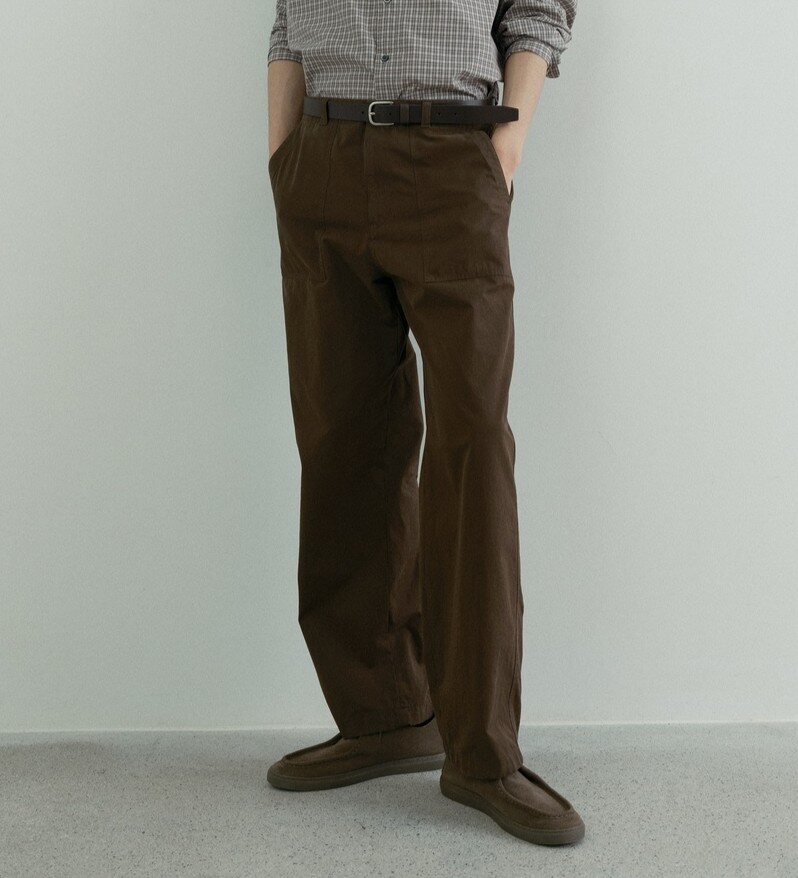 퍼티그 코튼 팬츠