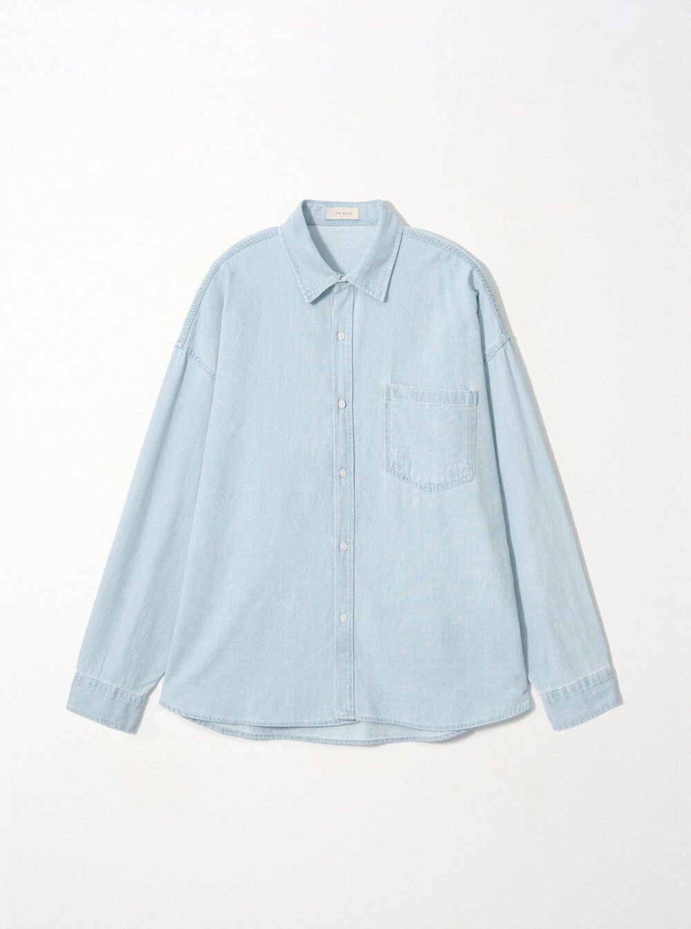 Relaxed Denim LS Shirt Sky Blue
