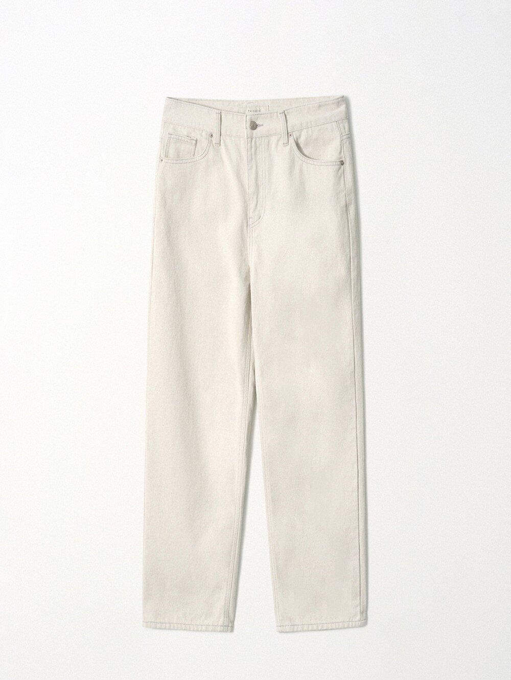 Washed Denim Jeans Light Grey