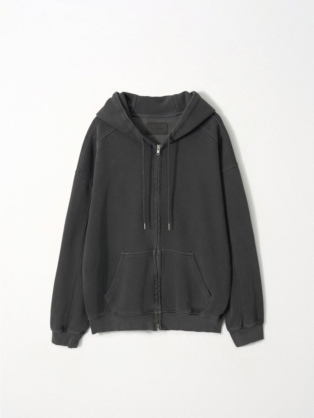 Essential Pigment Hooded SweatShirt Charcoal